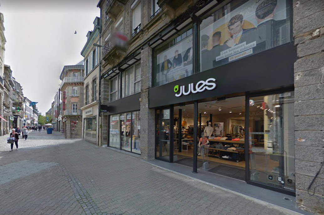 Saint-Brieuc : Une foncière privée acquiert les murs de la boutique Jules
