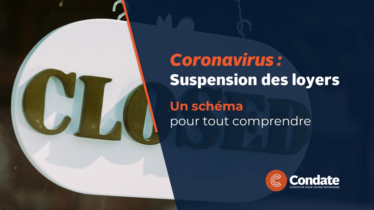 Coronavirus – Suspension des loyers : Un schéma pour tout comprendre