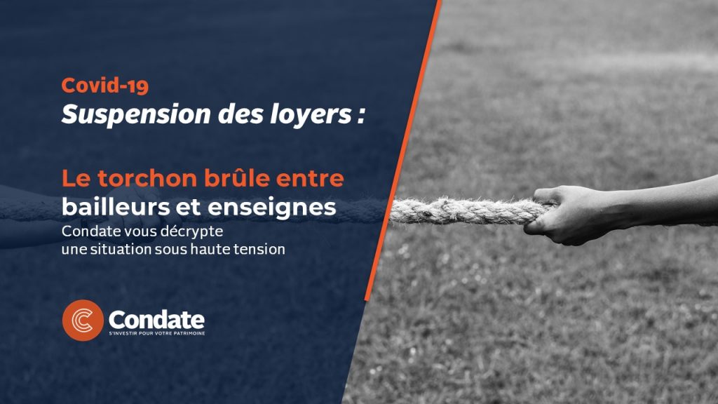 Suspension des loyers : le torchon brûle entre bailleurs et enseignes