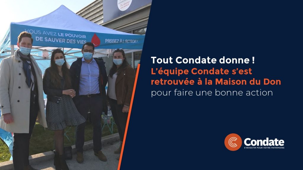 Opération don du sang chez Condate !