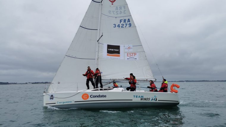 Condate soutien l’équipe Défi Voile ESTP dans le cadre de la Course Croisière EDHEC !