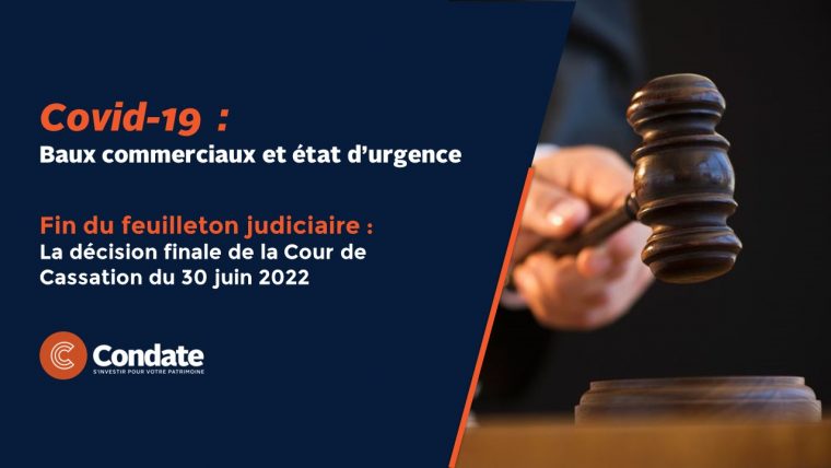 Baux commerciaux et état d’urgence sanitaire : Fin du feuilleton judiciaire