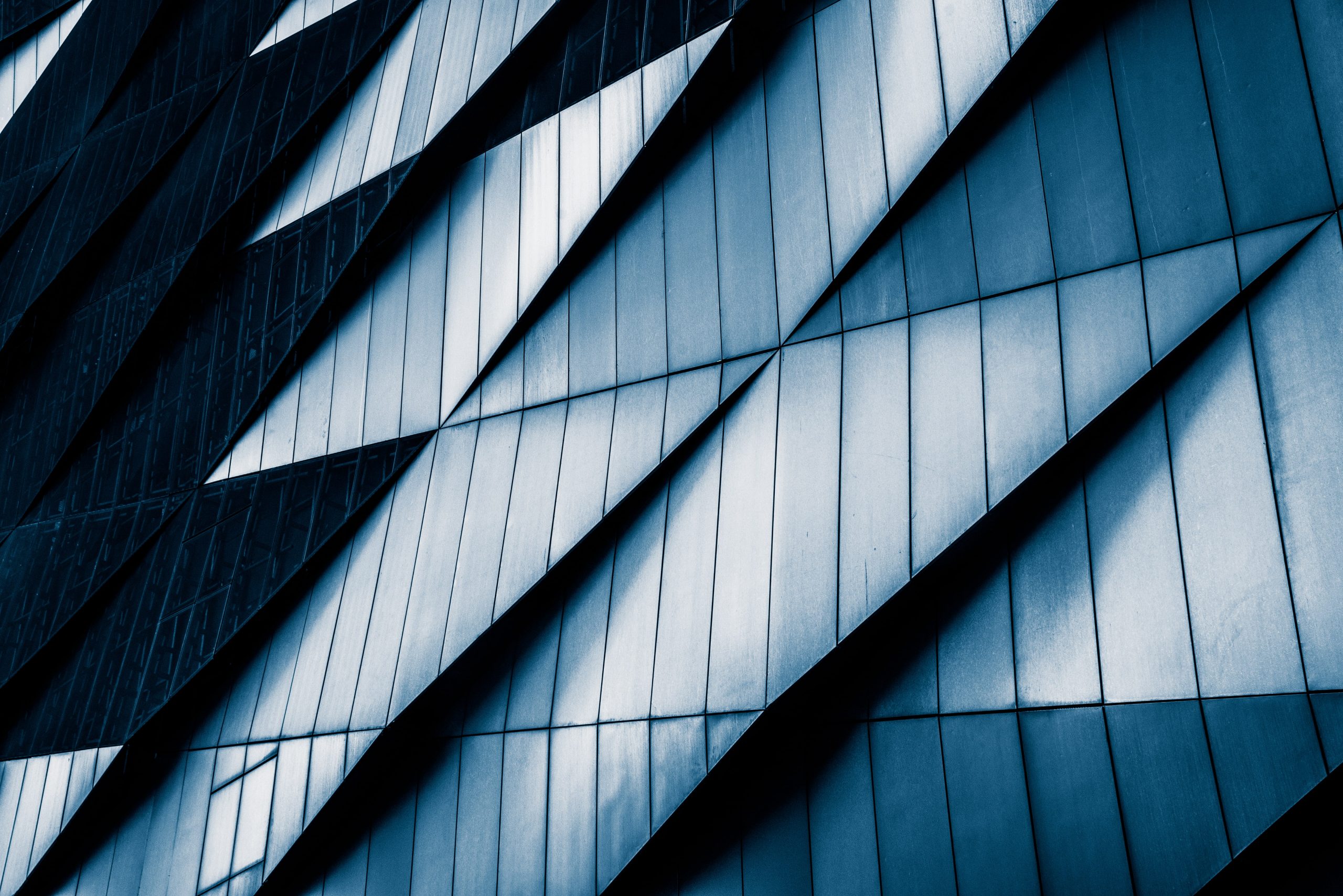 Close Up Of Modern Office Buildings Shanghai Min